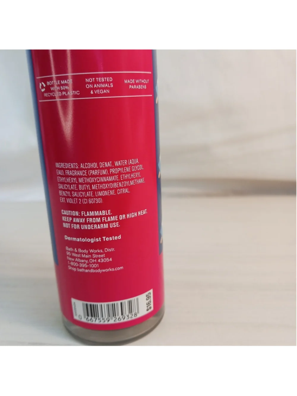 Firecracker Pop Fine Fragrance Mist Bath Body Works 8oz cherry berry citrus